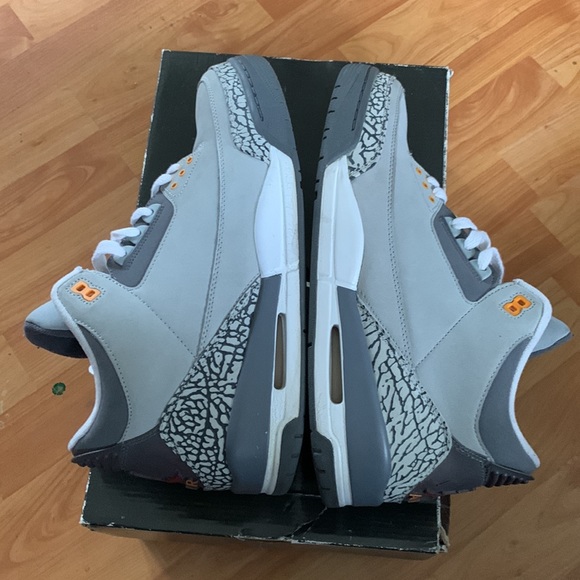 Jordan 3 cool gray ( OG 2006 ) - Picture 8 of 10